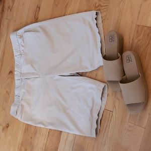 Khaki Shorts Bermudas